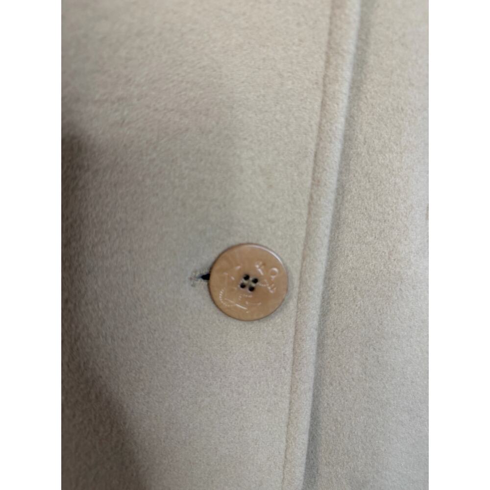 L.L Bean Women Wool Cashmere Thinsulate Coat Jacket Tan Women's 6 - Picture 5 of 9